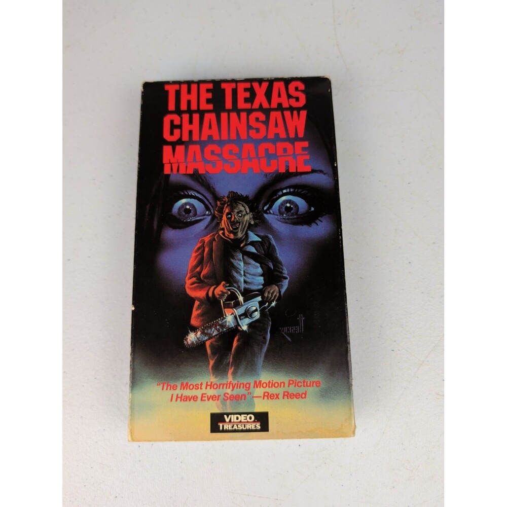 The Texas Chainsaw Massacre (VHS, 1988) Horror Video Treasures